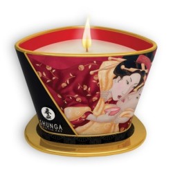 Shunga Romance Massage Ljus Cava & Jordgubb 170ml