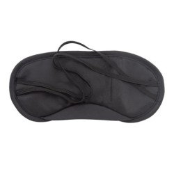 Zijden Oogmasker Crushious Zwart