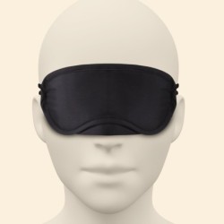 Zijden Oogmasker Crushious Zwart