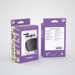 Masque de Satin Crushious Noir