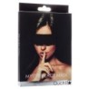 Oční maska Ouch! Mystère Lace Mask Černá