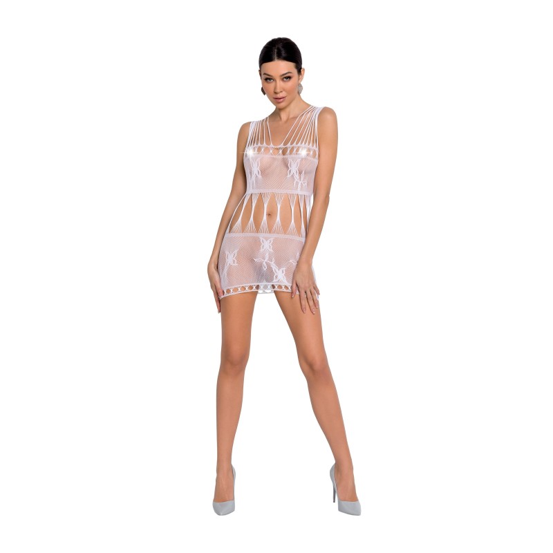 Obleka Bs090 Bela Erotic Line Passion