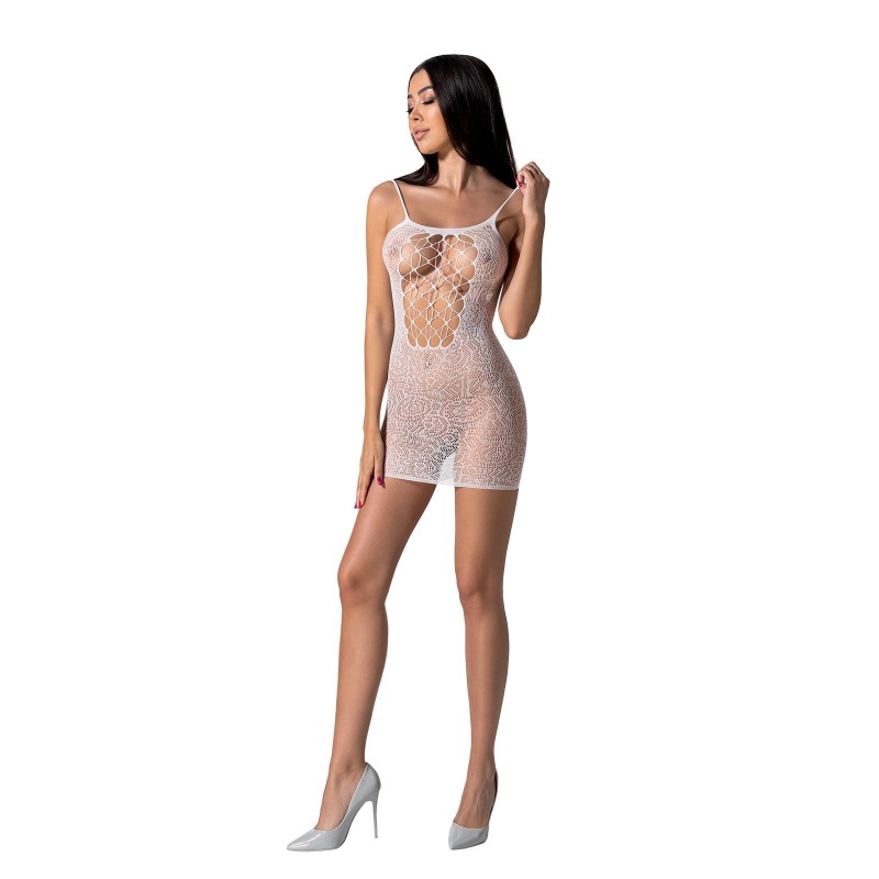 Vestito Bs096 Bianco Erotic Line Passion