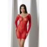 Šaty Bs101 Červené Erotic Line Passion