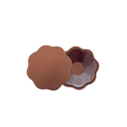 Cache-tétons Réutilisables 2 Unités Marron