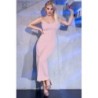 Robe Et String Cr-4379 Nude 38 M