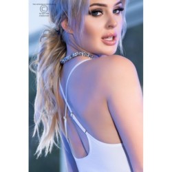 Robe Et String Cr-4380 Blanc 40 L
