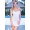 Jurk en String Cr-4380 Wit 40 L