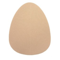 Brystforstærker + 3 Par Satin Beige Skål F/H