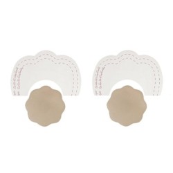 Bust Enhancer + Silk Nipple Covers A/C Cup