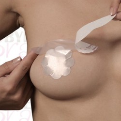 Bröstförstärkare + Nippelskydd i Siden Kupa F/H