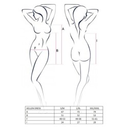 Sukienka Hellen Czarna Passion 36-38 S/M