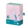 Análny vibrátor Deep Diver s aplikáciou Satisfyer Modrý