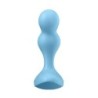 Analinis vibratorius Deep Diver su programėle Satisfyer, mėlynas