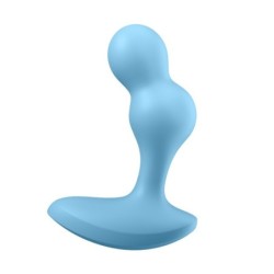 Análny vibrátor Deep Diver s aplikáciou Satisfyer Modrý