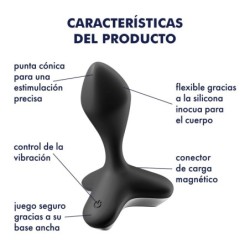 Analinis vibratorius "Game Changer" Satisfyer, juodas