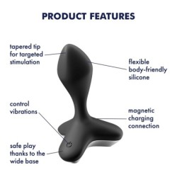 Anal Vibrator Game Changer Satisfyer Schwarz