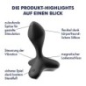Analinis vibratorius "Game Changer" Satisfyer, juodas