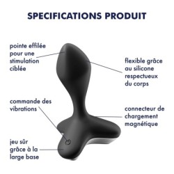 Vibrador Anal Game Changer Satisfyer Negro
