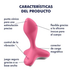 Análny vibrátor Game Changer Satisfyer Ružový
