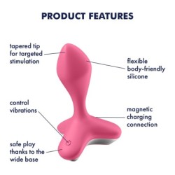 Anal Game Changer Satisfyer vibraator roosa