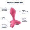 Anal Vibrator Game Changer Satisfyer Rosa