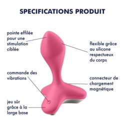 Anālās rotaļlietas Vibrators Game Changer Satisfyer Rozā