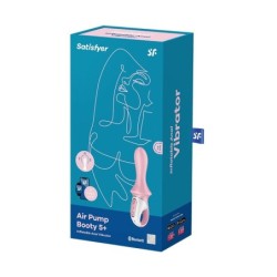 Uppblåsbar analvibrator med luftpump, Booty 5 med Connect-appen från Satisfyer