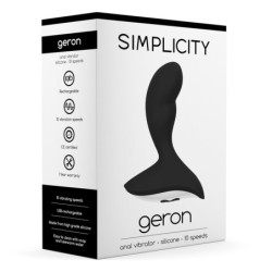 Ladattava Anaalitärinä Geron Simplicity Musta