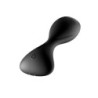 Analni vibrator Trendsetter s aplikacijom Satisfyer crni
