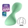 Analinis vibratorius „Trendsetter“ su „Satisfyer“ programėle, žalias