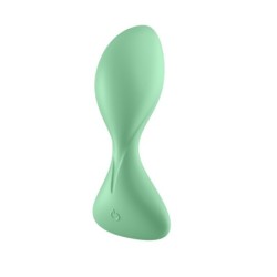 Analinis vibratorius „Trendsetter“ su „Satisfyer“ programėle, žalias