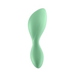 Analinis vibratorius „Trendsetter“ su „Satisfyer“ programėle, žalias