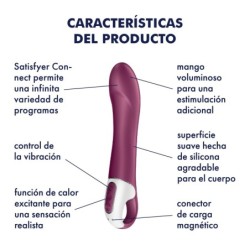 Big Heat Vibrator met App van Satisfyer