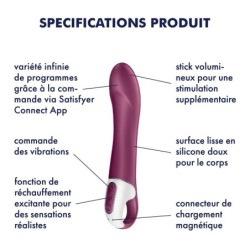 Big Heat Vibrator mit App von Satisfyer