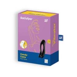 Vibratore Candy Cane Satisfyer Nero