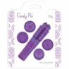Vibrátor Candy Pie Pulsy Fialový