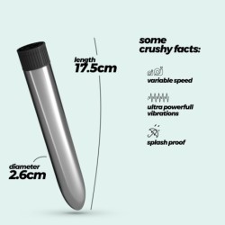 Vibratore Classic Vibe Crushious Argentato