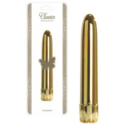 Vibrador Classics Dourado Grande