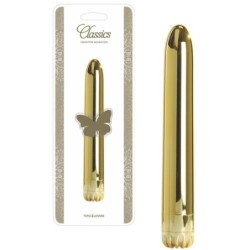 Klassisk Vibrator Gylden Medium