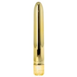 Klassisk Vibrator Gylden Medium