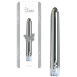 Vibrador Classics Prateado Médio