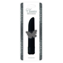 Klassieke Vibrator Zwart Klein