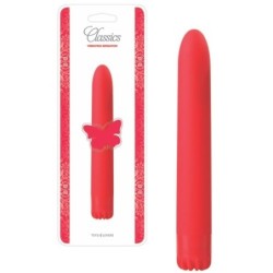 Klassischer Vibrator Rot Mittel