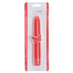 Klassischer Vibrator Rot Mittel
