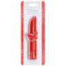 Klassischer Vibrator Rot Klein