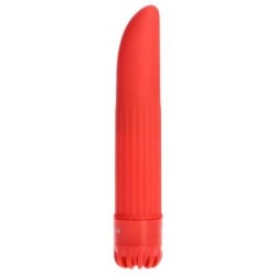 Klassisk vibrator röd liten