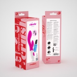 Vibrator met Clitoris Stimulator Cherie en Glijmiddel op Waterbasis Inbegrepen Crushious
