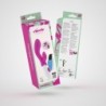 Vibrador Com Estimulador de Clitóris Cherie e Lubrificante à Base de Água Incluído Crushious