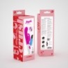 Vibrators Ar Klitora Stimulatoru Jigglie Un Ūdens Bāzes Lubrikants Iekļauts Crushious
